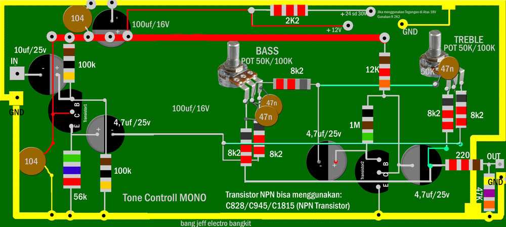 bass guitar preamp circuit diagram bass guitar preamp circuit diagram