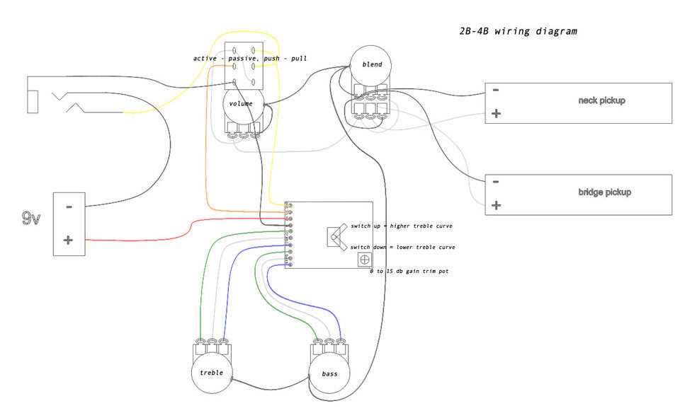 bass guitar preamp circuit diagram bass guitar preamp circuit diagram