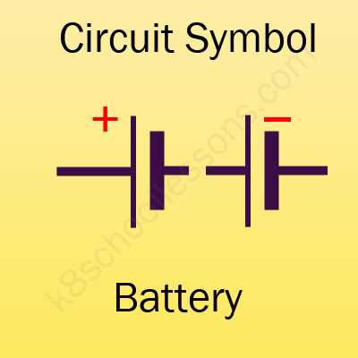 battery circuit diagram symbols