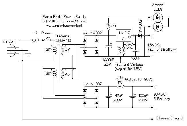 battery eliminator circuit diagram battery eliminator circuit diagram