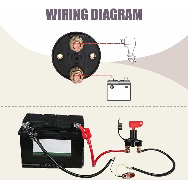 battery isolator switch wiring diagram battery isolator switch wiring diagram