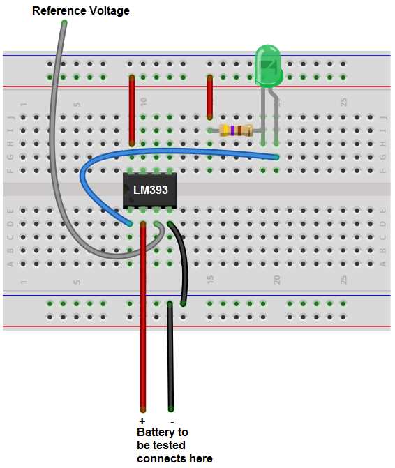 battery load tester circuit diagram