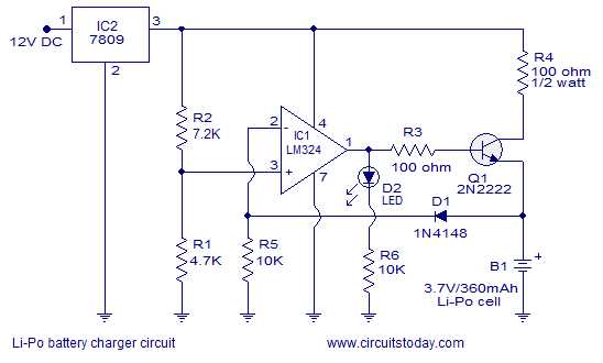 battery on a circuit diagram