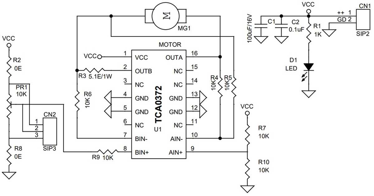 bidirectional dc motor speed controller circuit diagram