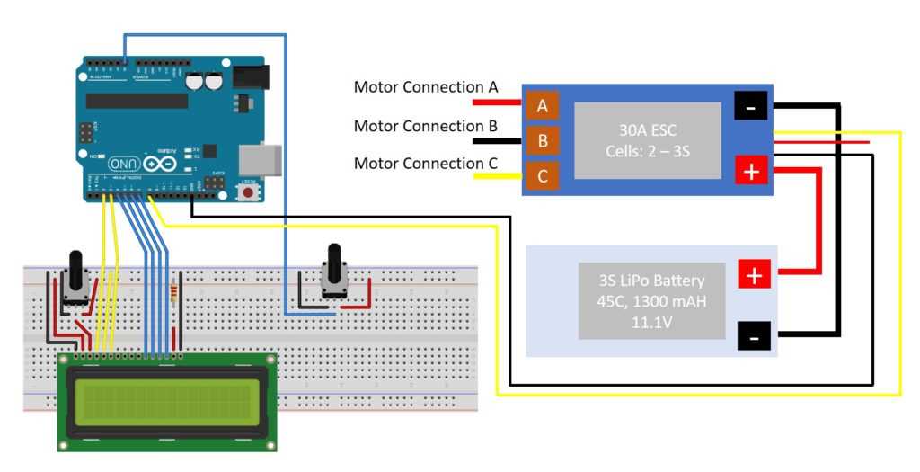 bldc esc circuit diagram