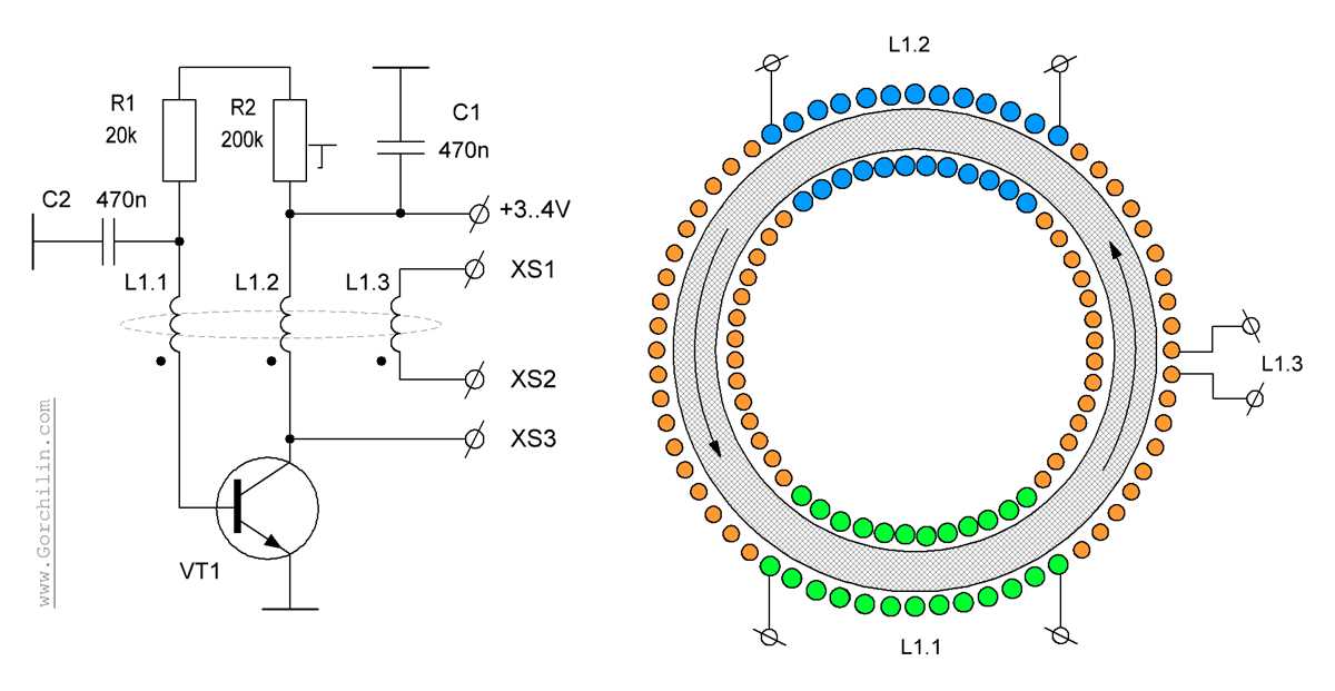 blocking oscillator circuit diagram