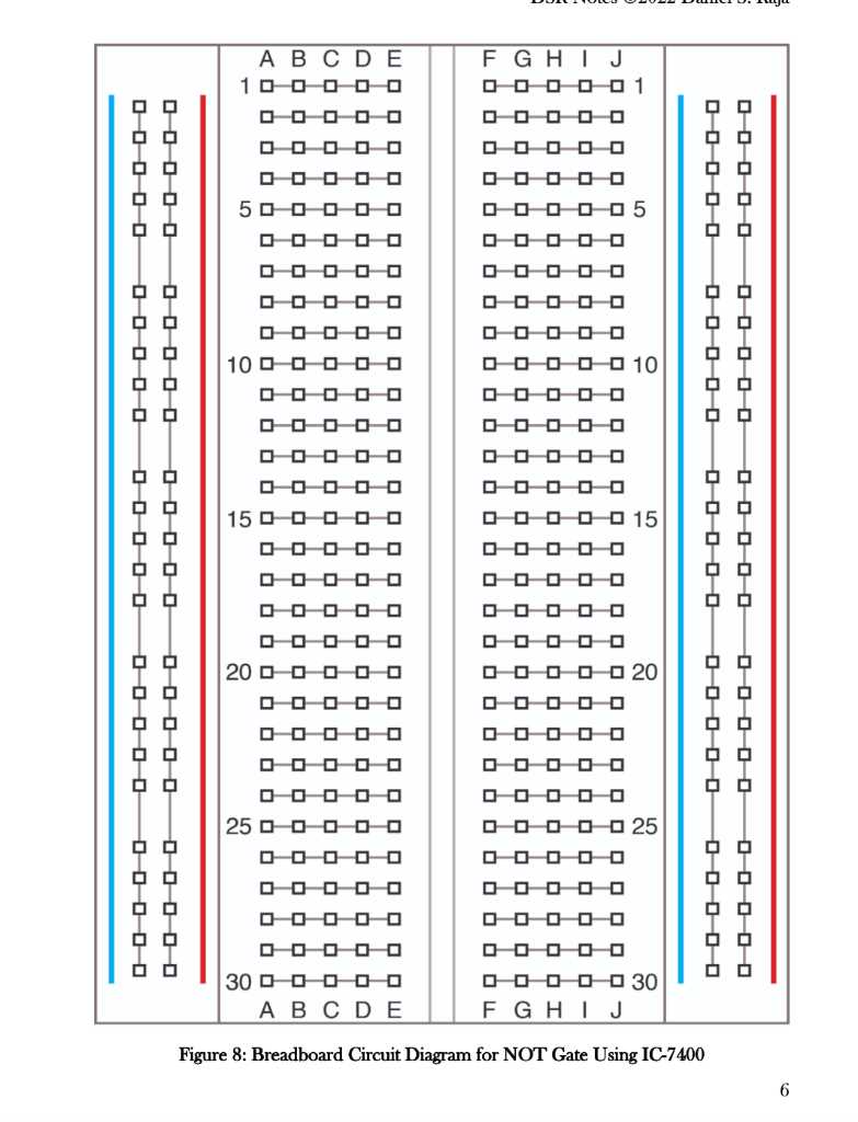 breadboard schematic diagram