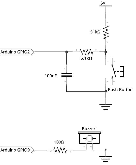 buzzer in circuit diagram