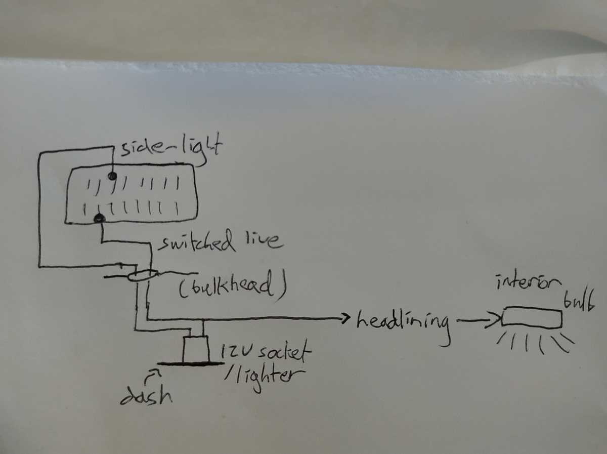 car cigarette lighter wiring diagram