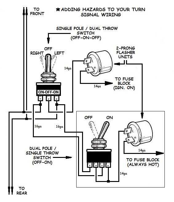 car flasher circuit diagram