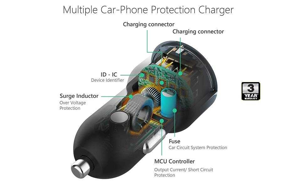 car mobile phone charger circuit diagram