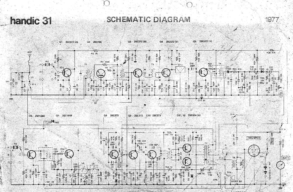 cb radio amplifier schematic diagram