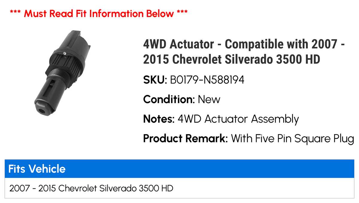 chevy 4x4 actuator wiring diagram