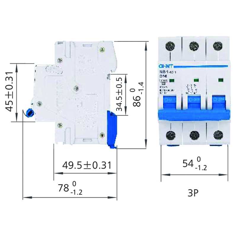 chint circuit breaker diagram