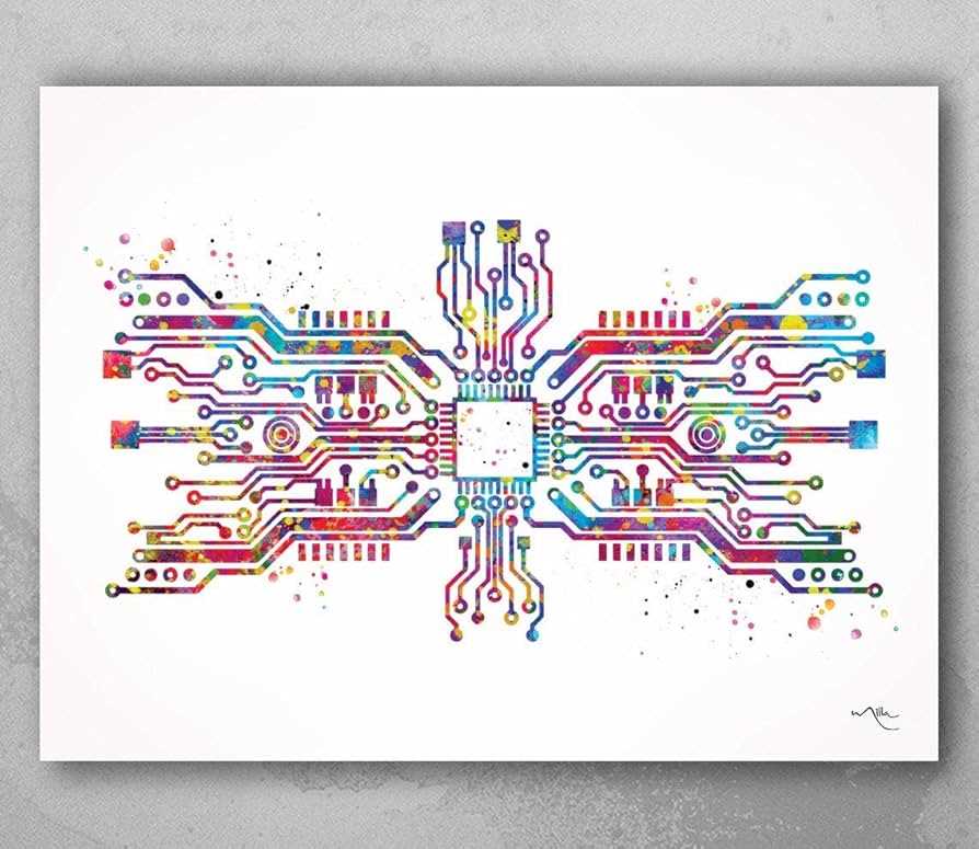 circuit diagram art