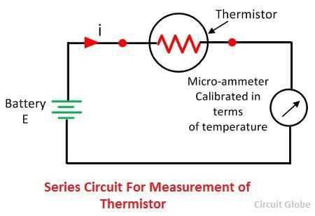 circuit diagram for thermistor