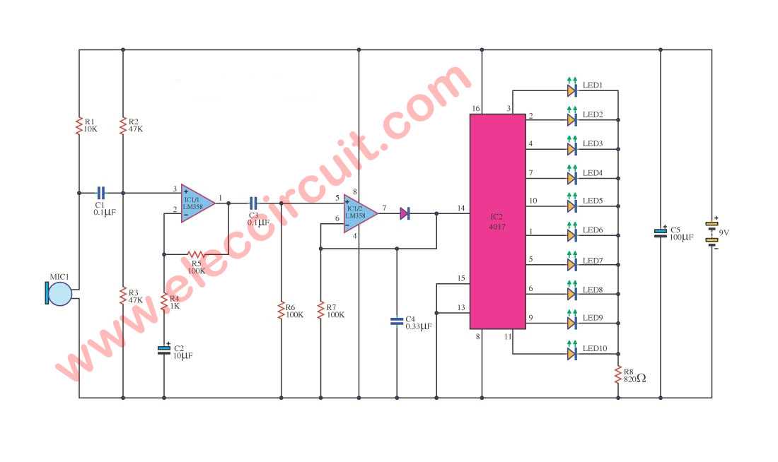 circuit diagram of led light circuit diagram of led light