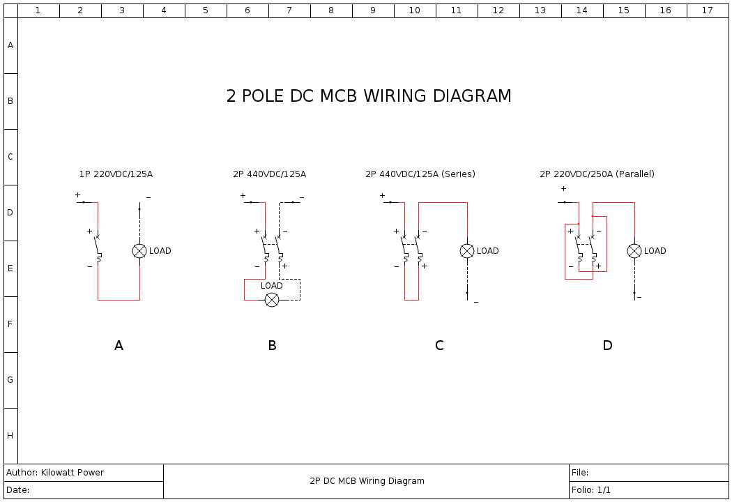 circuit diagram of mcb circuit diagram of mcb