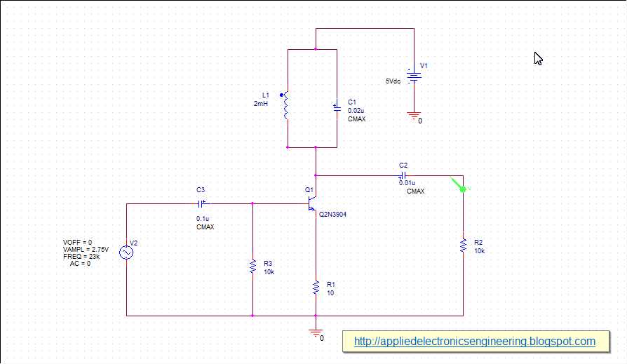 class c amplifier schematic diagram