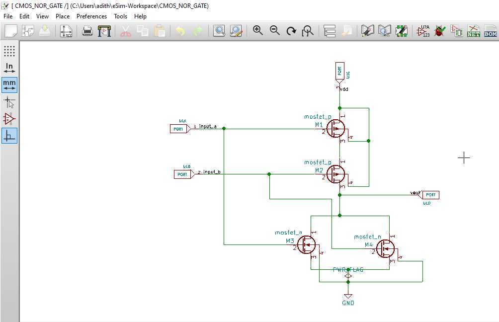 cmos circuit diagram