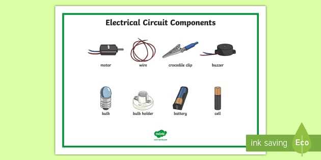 components of a circuit diagram