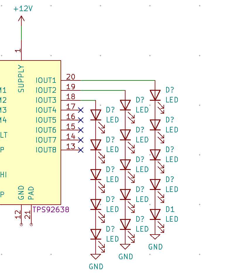 constant current led driver circuit diagram