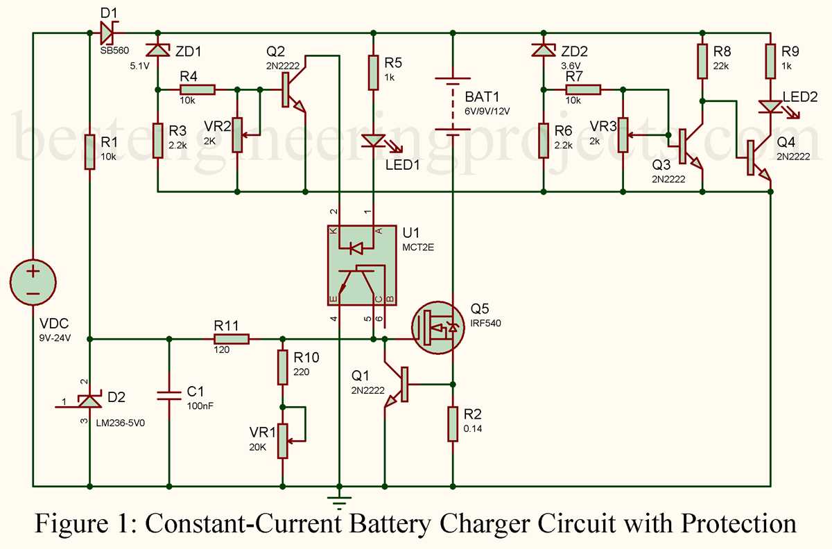 constant current power supply schematic diagram