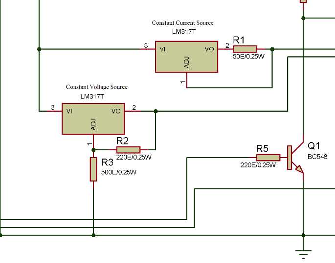 constant voltage charging circuit diagram