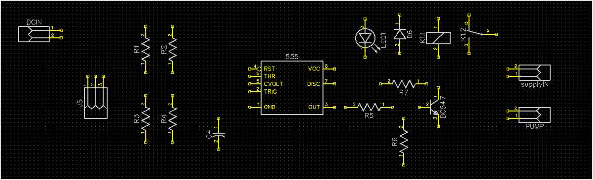 convert schematic diagram to pcb layout with diptrace