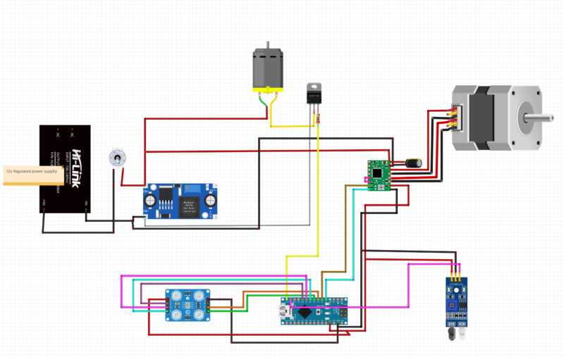 conveyor circuit diagram