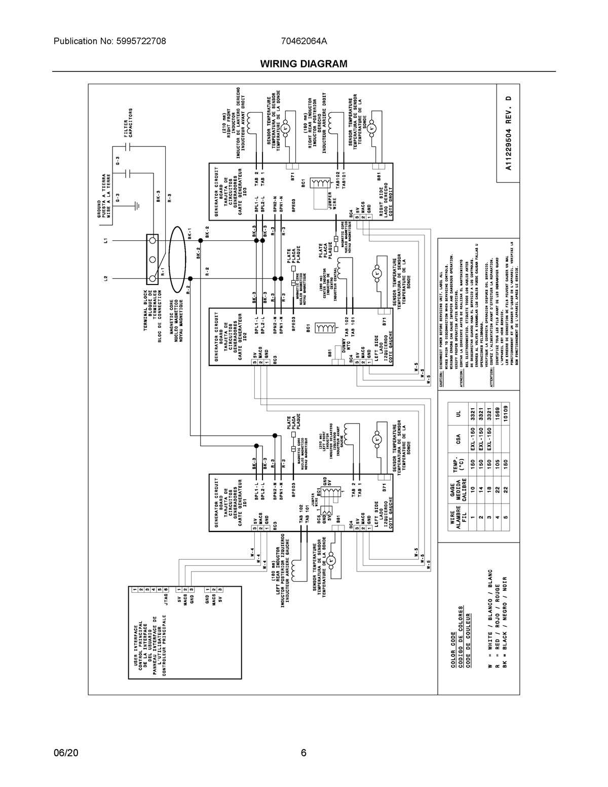 cooker circuit wiring diagram
