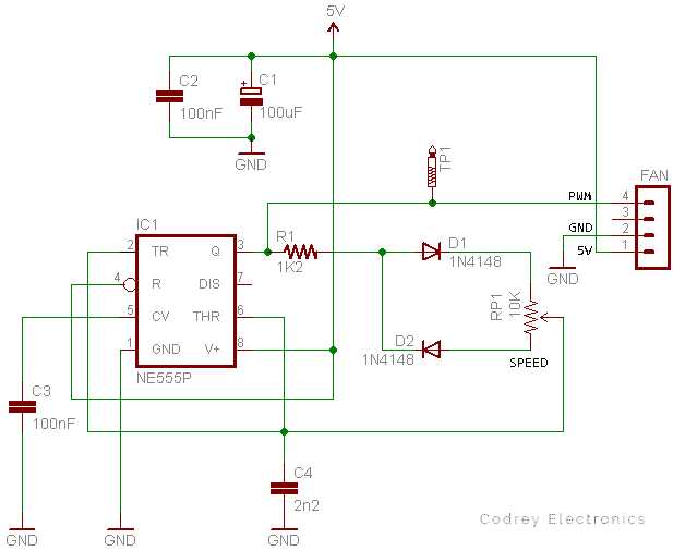 cpu fan circuit diagram