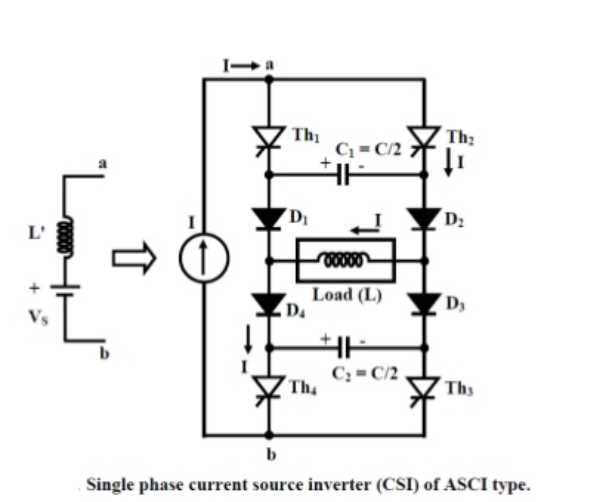 current source inverter circuit diagram