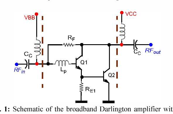 darlington amplifier circuit diagram