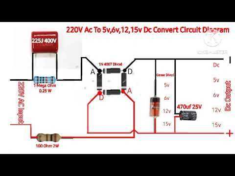 dc to ac converter schematic diagram