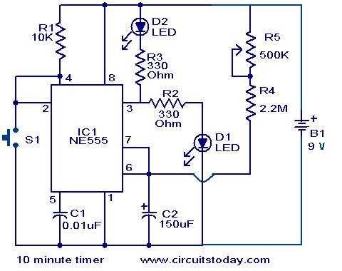 delay timer schematic diagram delay timer schematic diagram
