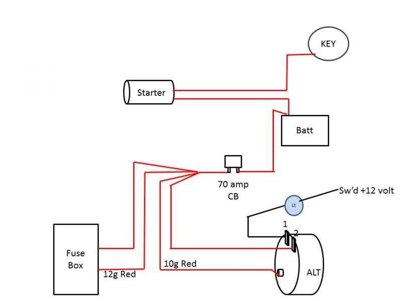 delco remy 3 wire alternator wiring diagram