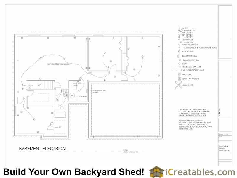 detached garage wiring diagrams