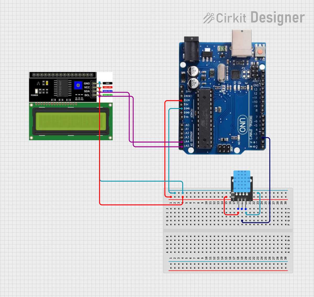 dht11 circuit diagram