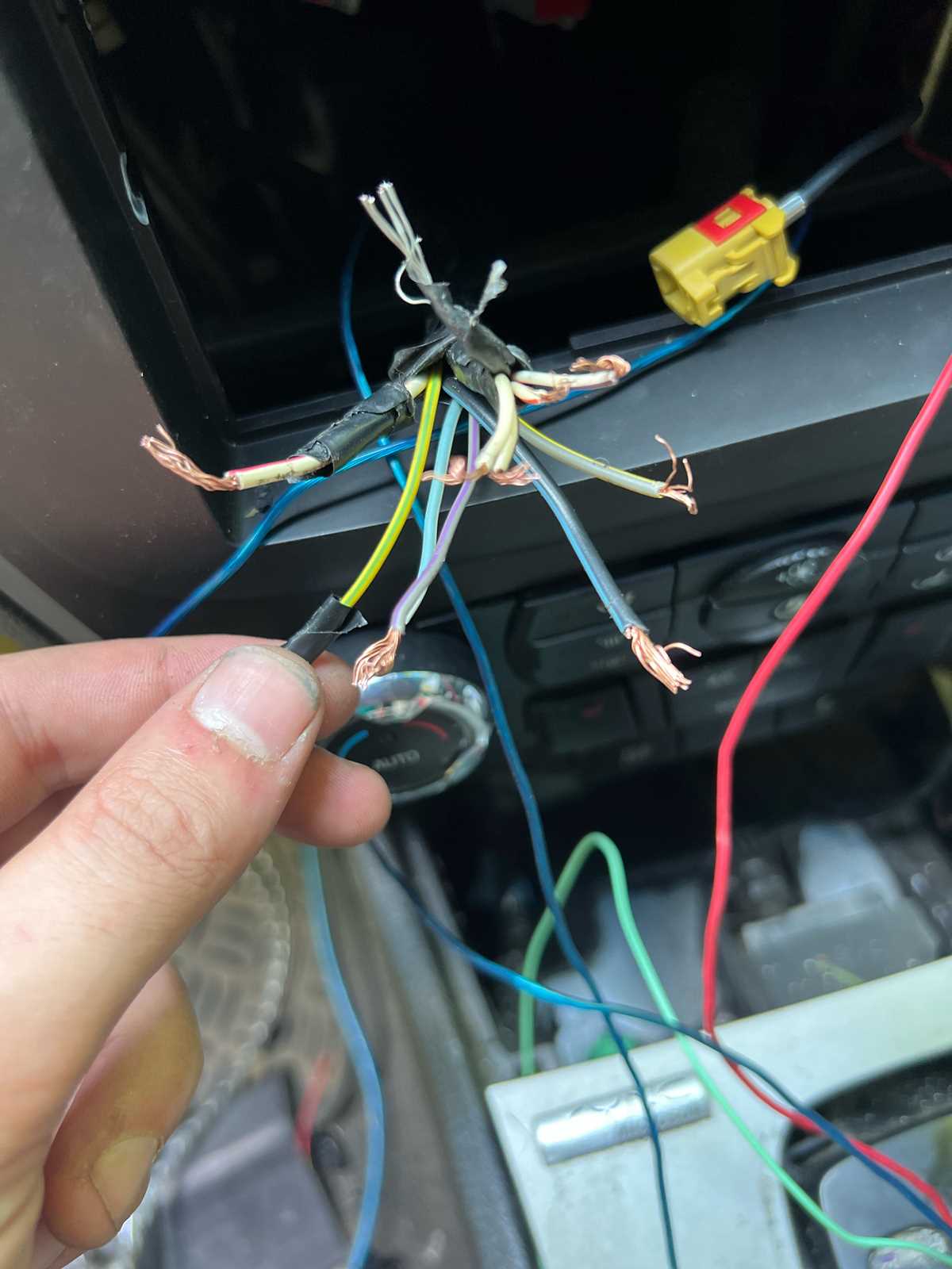 diagram ford stereo wiring color code