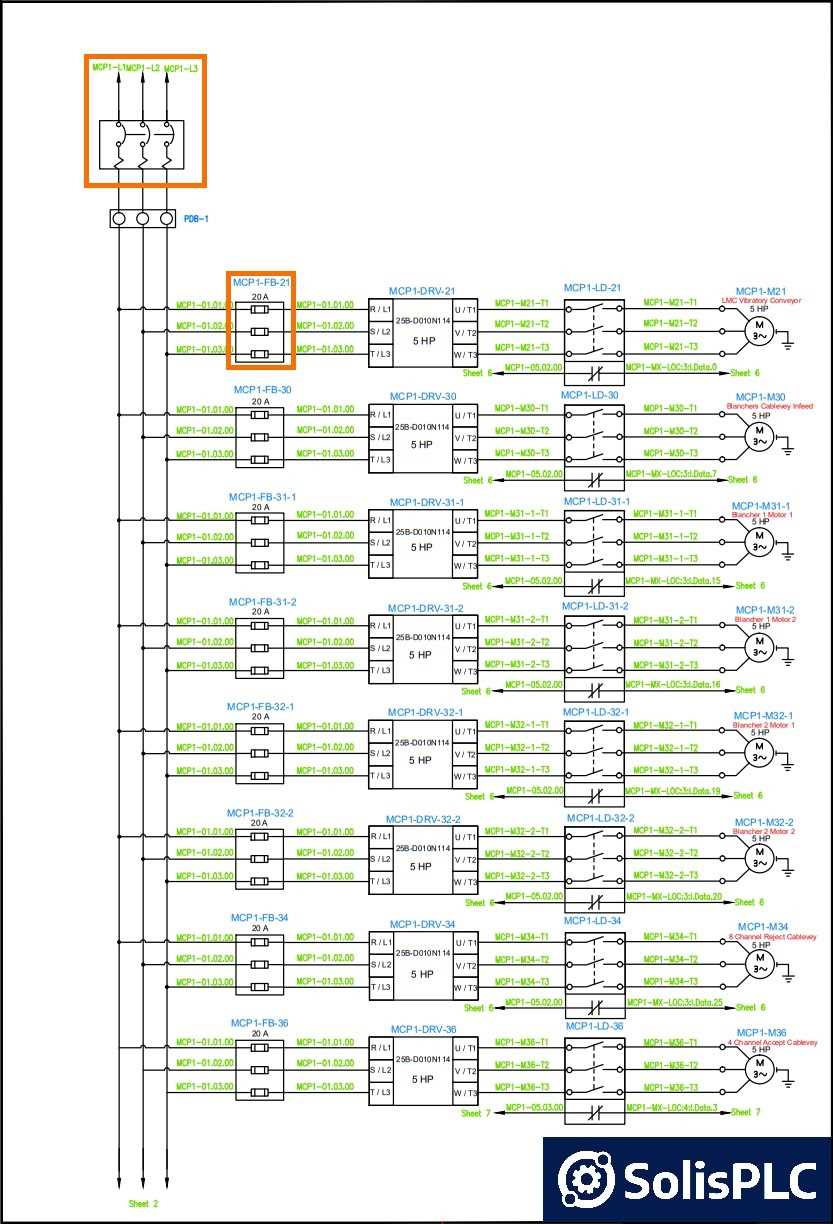 diagram of circuit breaker panel