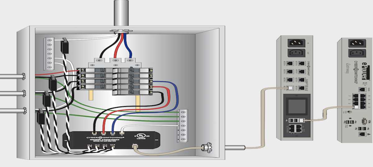 diagram of circuit breaker panel