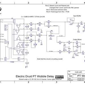 digital delay schematic diagram