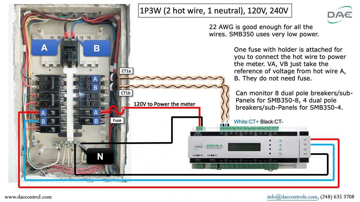 digital electric meter circuit diagram