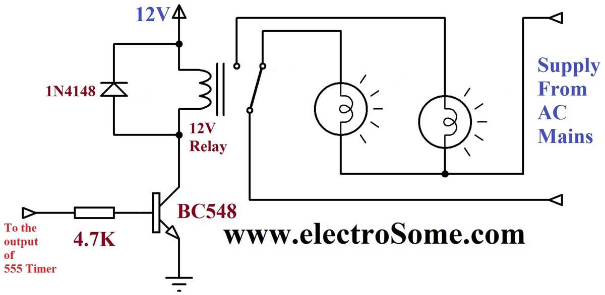 disco light circuit diagram