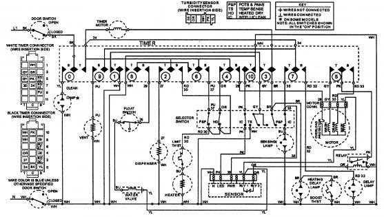 dishwasher schematic diagram