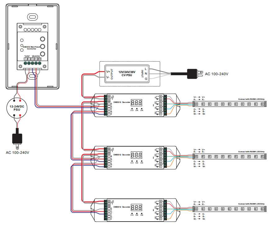 dmx controller circuit diagram