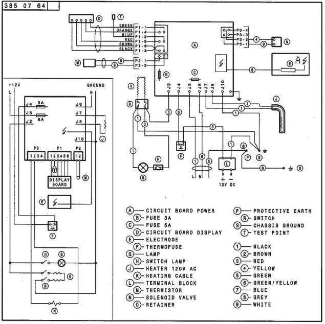 dometic rm2652 circuit board wiring diagram