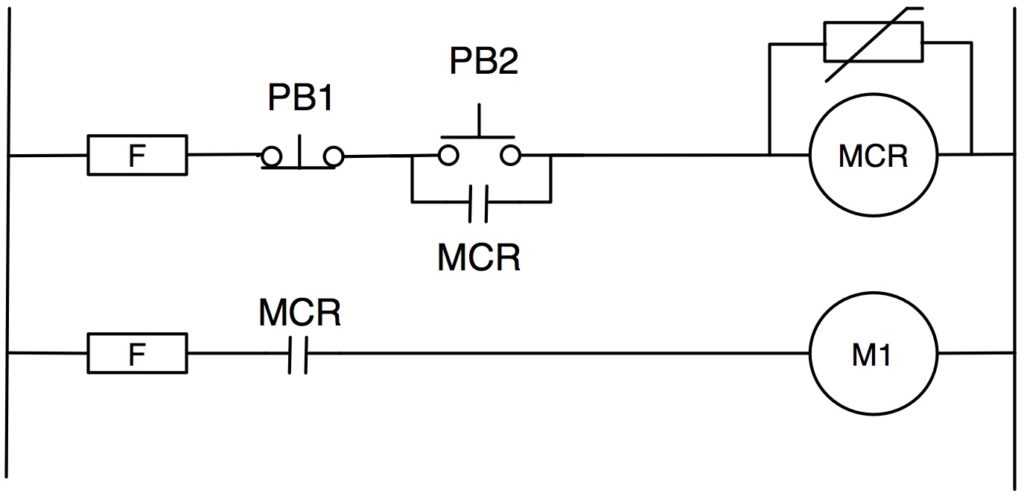 door interlocking system circuit diagram