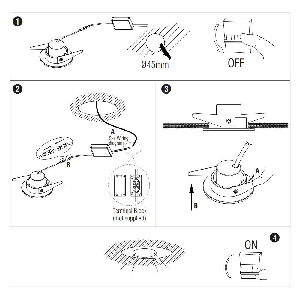 downlight circuit diagram